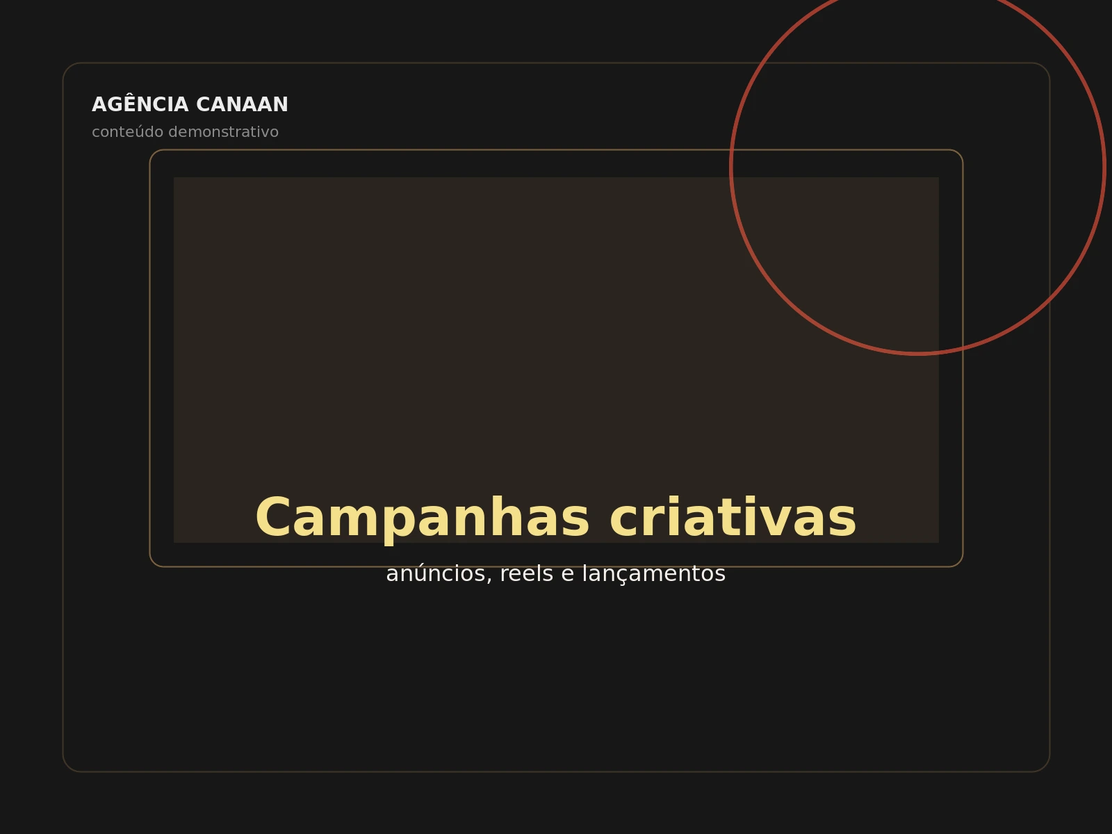 Campanhas criativas